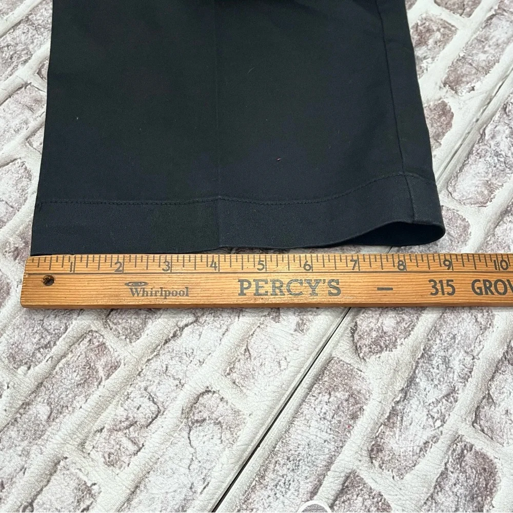 Oak Hill Tech Pant Black Golf Zippered Pockets Straight Business Casual 44x32‎